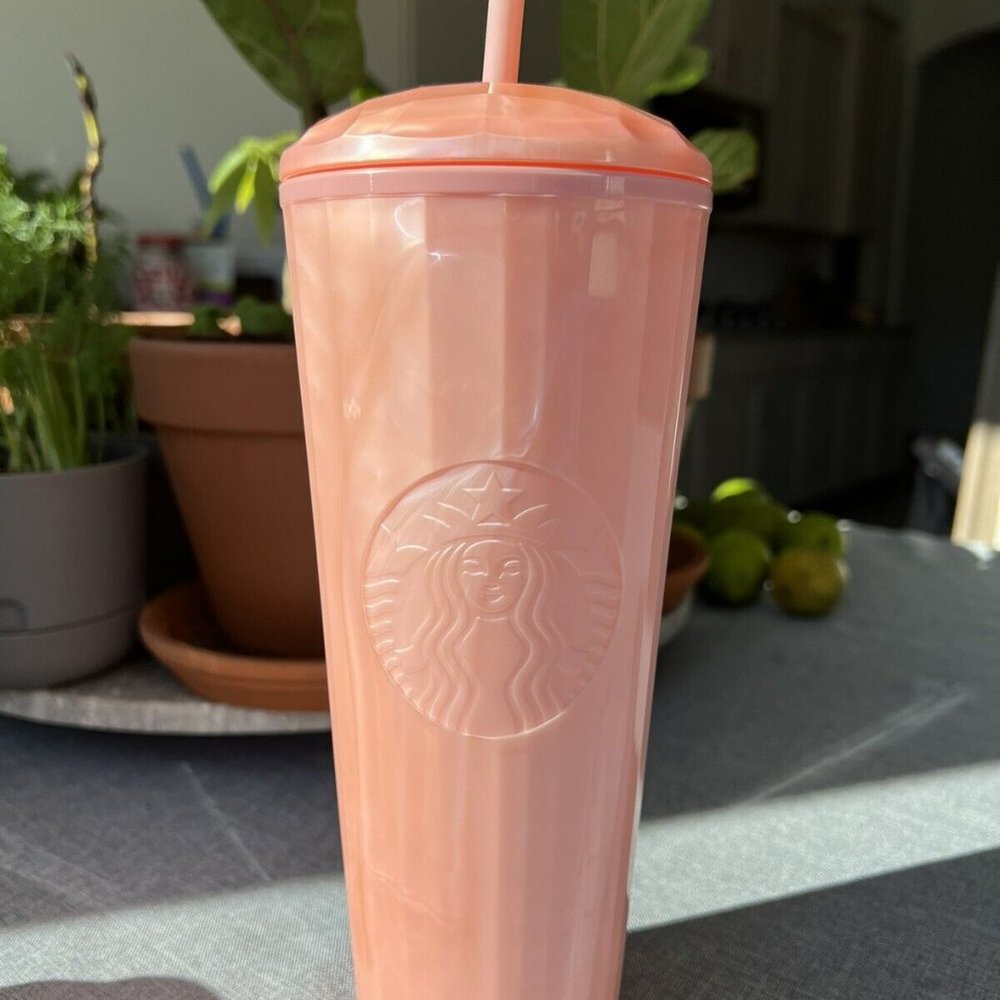 Starbucks 2021 Pink Kaleidoscope Tumbler